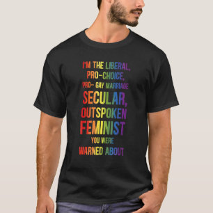 Camiseta Im El empoderamiento feminista liberal derechos de