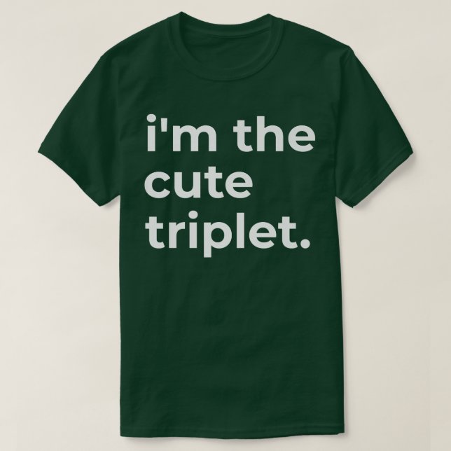 Camiseta im el lindo triplet (Diseño del anverso)