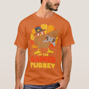 Camiseta IM El Turquía Dabbing Turkey Gaming Controller Tha