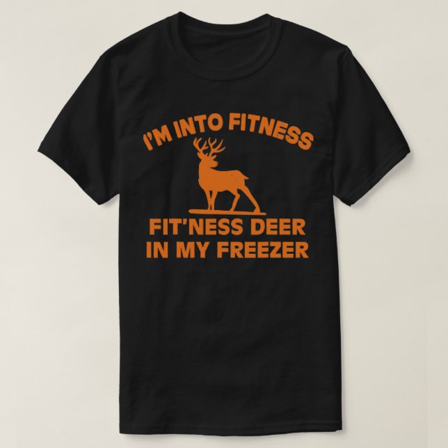 Camiseta Im En Fitness FitNess Deer En Mi Deer Congelador 3 (Diseño del anverso)