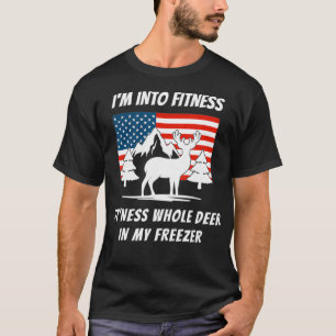 Camiseta Im En Fitness Fitness Fitness Deer En Mi Congelado