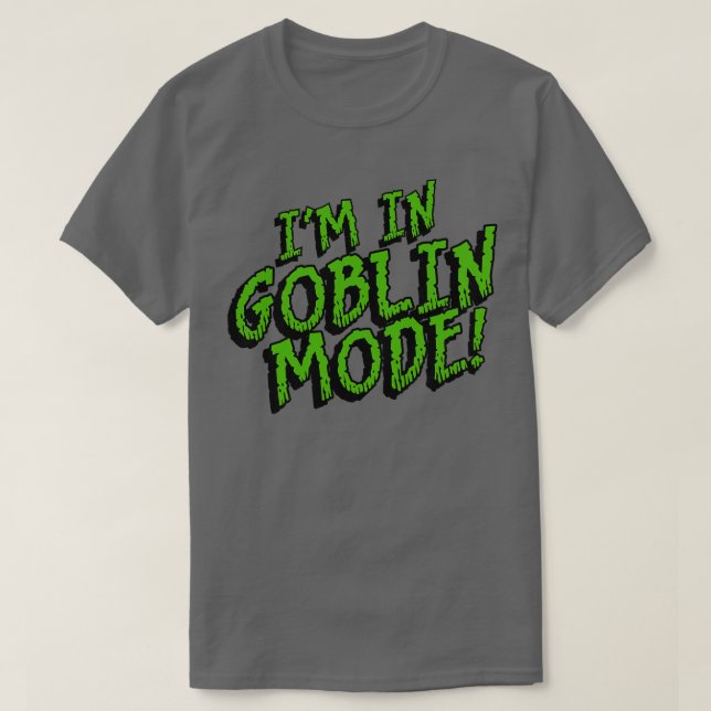 Camiseta Im en MODO GOBLIN (Diseño del anverso)