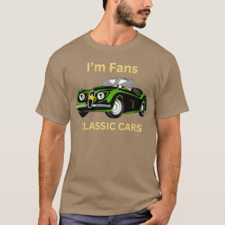 Camiseta IM FANS CLASIC CARS SHIRT girl