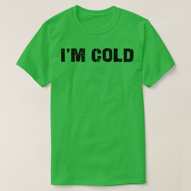 Camiseta im frio (Diseño del anverso)
