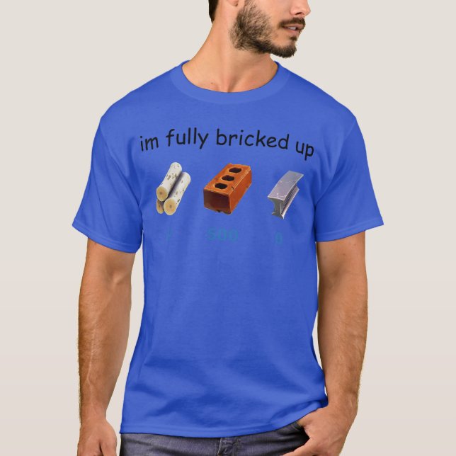 Camiseta Im Fully Bricked Up Funny Gamingee boy (Anverso)