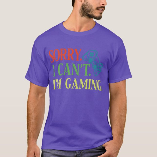 Camiseta Im Gaming Video Games Funny Gamer Gifts for Boys b (Anverso)