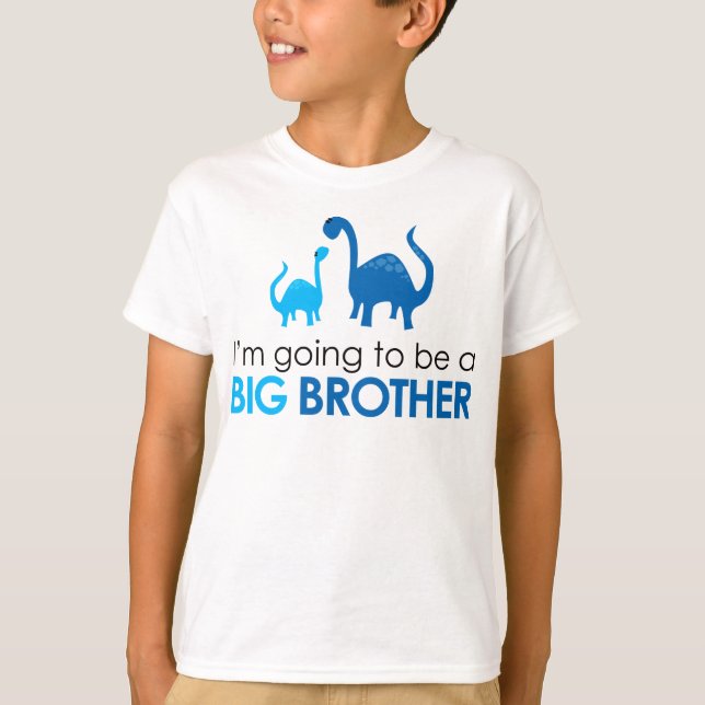 Camiseta I'm going to be a BIG BROTHER (Anverso)
