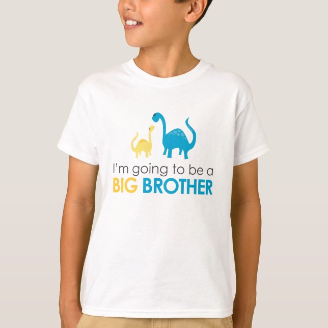 Camiseta I'm going to be a Big Brother (Anverso)