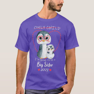 Camiseta I'm Going To Be A Big Sister 2023 