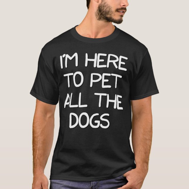 Camiseta Im Hereo Mascota Allhe Dogsshirt For Dog And Frien (Anverso)