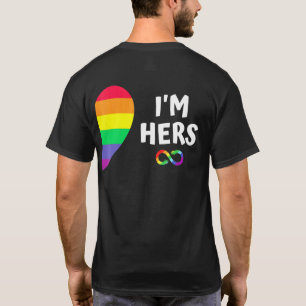 Camiseta Im Hers Shes Mine Coincide Con La Pareja De Lesbia