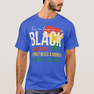 Camiseta Im Histórico Regalo del Mes de la Historia Negra