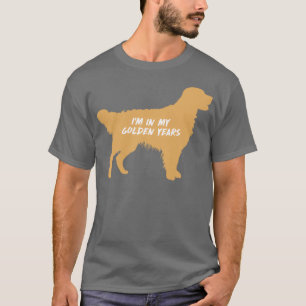 Camiseta Im In My Golden Years Golden Retriever Graphic