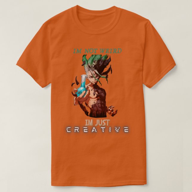 Camiseta Im Just Creative (Diseño del anverso)