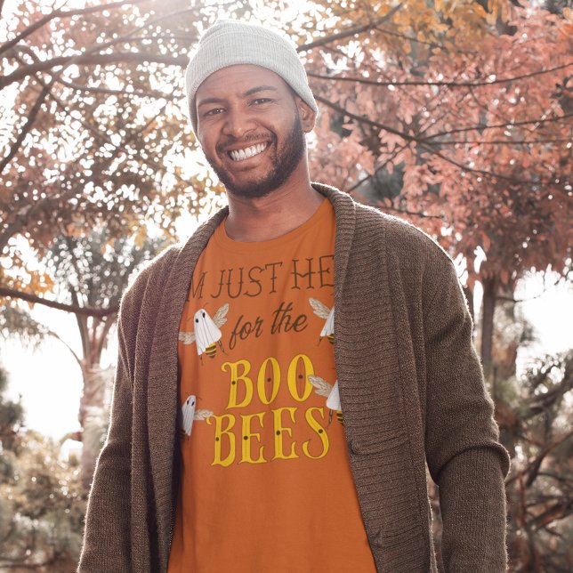 Camiseta I'm Just Here for the Boo Bees Funny Halloween (Subido por el creador)