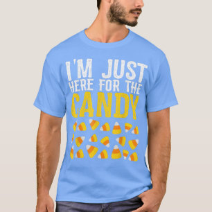 Camiseta I'm Just Here For The Candy Halloween Costumes Gif
