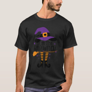 Camiseta Im La Mala Bruja Halloween Costum Grupo De Costura