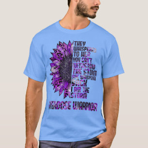 Camiseta Im La Tormenta De La Cinta Púrpura De Giro De Giro
