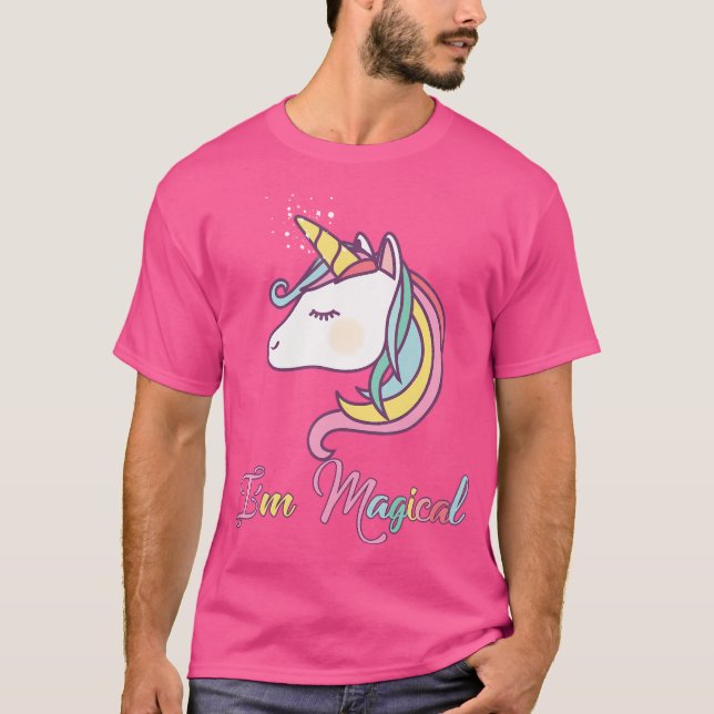 Camiseta I'M Magical Rainbow Unicorn (Anverso)