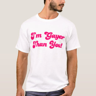 Camiseta Im más alegre que usted