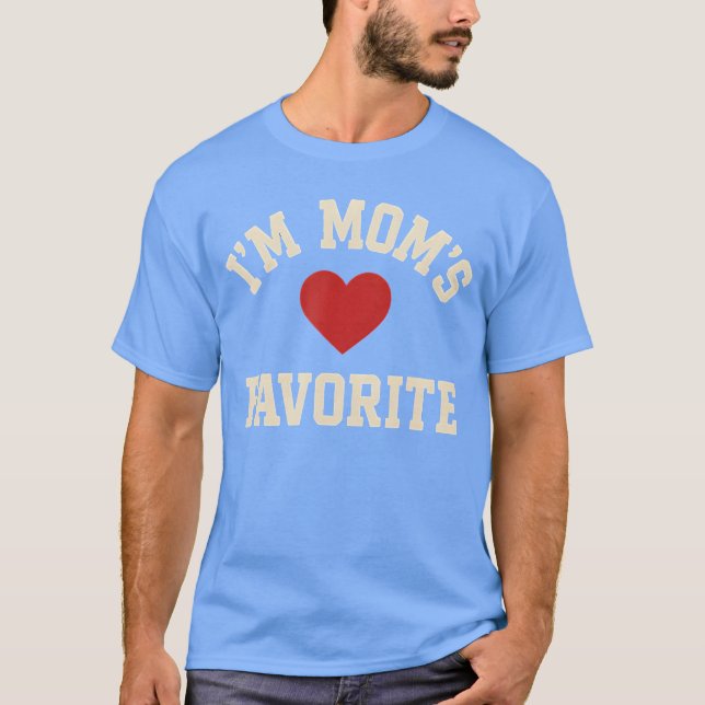 Camiseta Im Moms Favorite Funny Mom Mothers Day retro (Anverso)