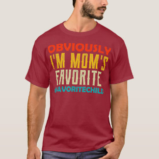 Camiseta Im Moms Hija Infantil Favorita De Los Hijos Retro