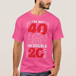 Camiseta Im No 40 Im Doble 20 Darts Player Regalo