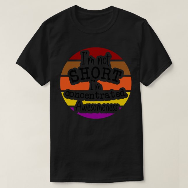 Camiseta Im No Corto Concentrado Im Conocimiento (Diseño del anverso)