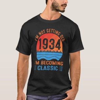 Camiseta I'm Not Getting Old I'm Becoming Classic Vintage 1