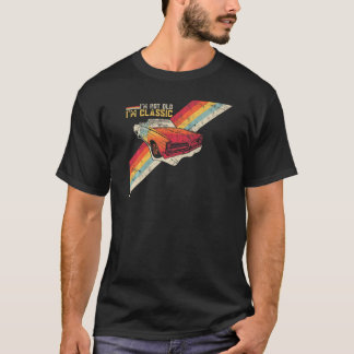 Camiseta I'm Not Old I'm Classic Retro Distressed Graphic T