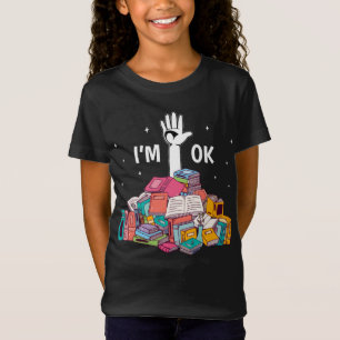 Camiseta I'm Ok Funny Reading Book Lover Gift