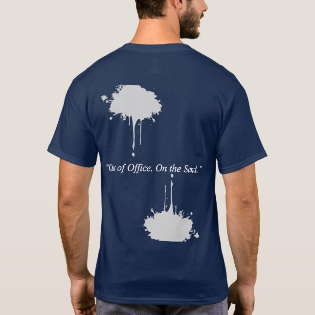 Camiseta I'm On Beach Time – Minimal Summer Tee (Reverso)