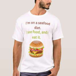 Camiseta Im On Seefood