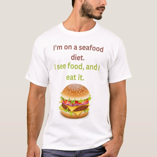 Camiseta Im On Seefood (Anverso)