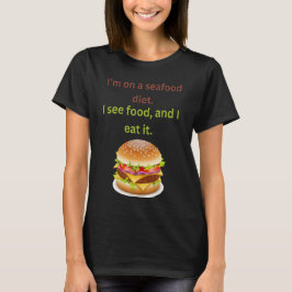 Camiseta Im On Seefood