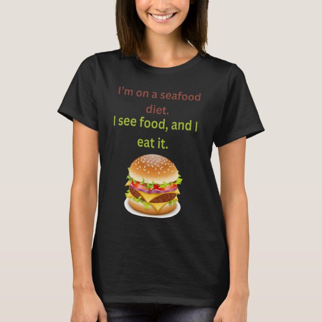 Camiseta Im On Seefood (Anverso)