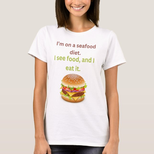 Camiseta Im On Seefood (Anverso)