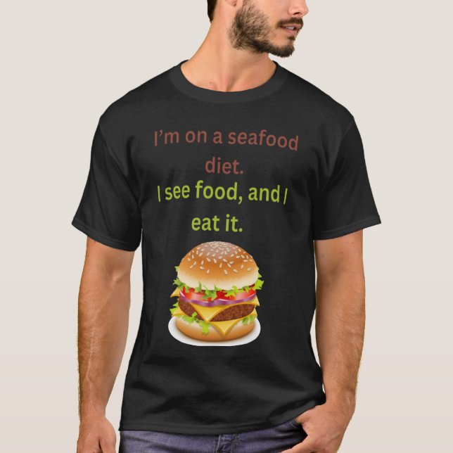 Camiseta Im On Seefood (Anverso)