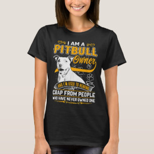 Camiseta Im Pit Bull Terrier Dueño Perro Amar R Dad Mom Boy