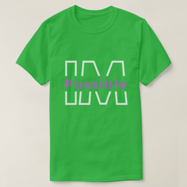 Camiseta Im Posible (Diseño del anverso)