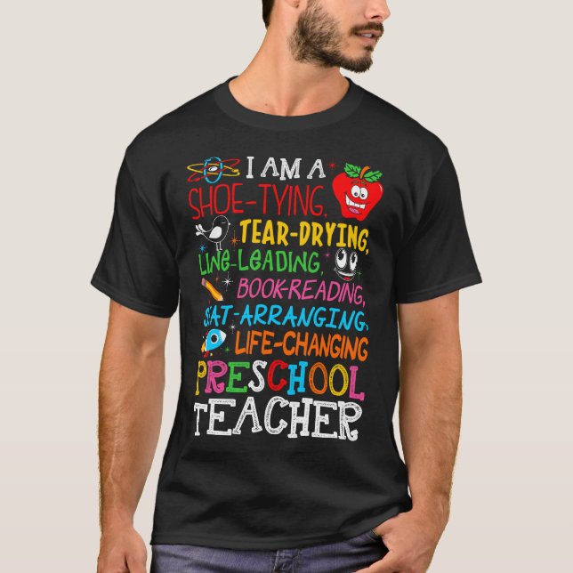 Camiseta Im Preschool Teacher Tshirt (Anverso)