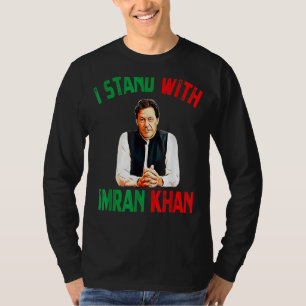 Camiseta Im Ran Khan P T I Fiesta Pakistán apoya la liberta
