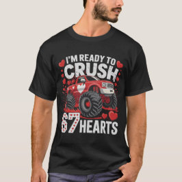 Camiseta I'm Ready to Crush 67 Hearts Boys Valentines Gift