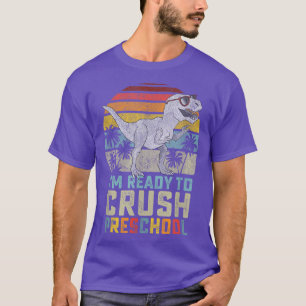 Camiseta Im Ready To Crush Preschool Dinosaur Back To Schoo