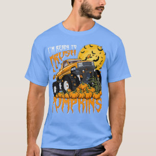 Camiseta I'm Ready To Crush Pumpkins - Monster Truck Hallow