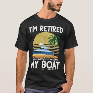 Camiseta Im Retirada Graciosa Jubilación De Barco