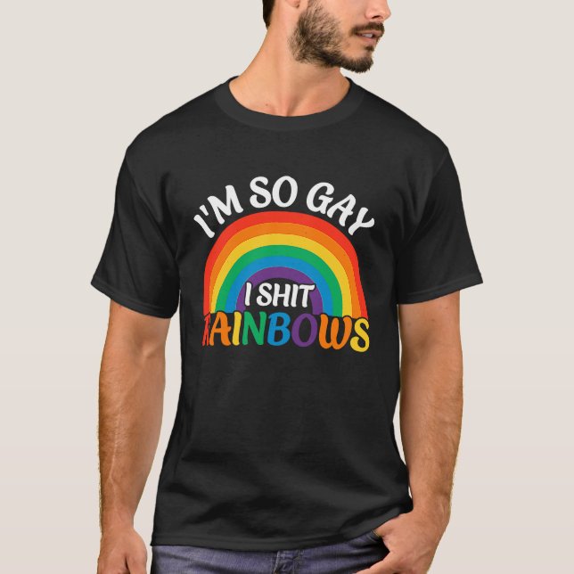 Camiseta I'm So Gay  Gay Pride  LGBT Rainbow  Pride Month 2 (Anverso)