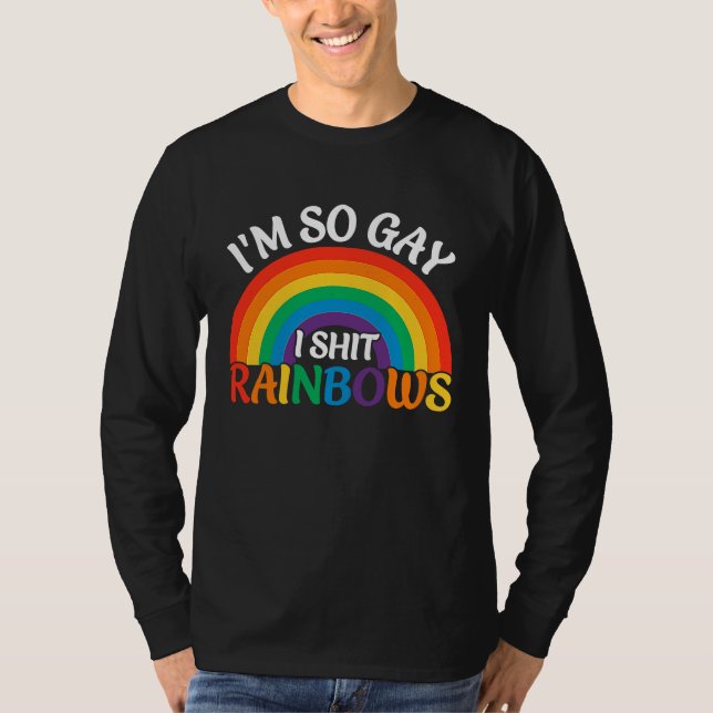 Camiseta I'm So Gay  Gay Pride  LGBT Rainbow  Pride Month 2 (Anverso)