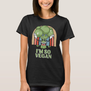 Camiseta Im So Vegan Broccoli