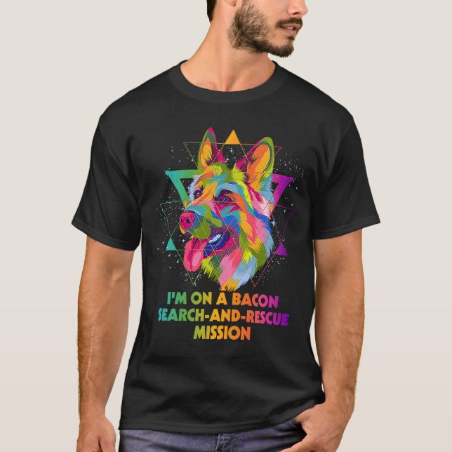 Camiseta Im sobre la misión de búsqueda y rescate de Bacon (Anverso)